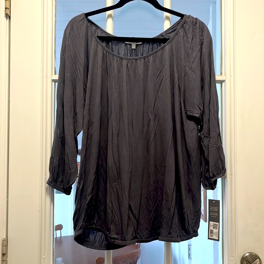 Daisy Fuentes Peasant Top